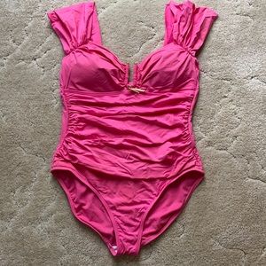 One piece bathing suit
